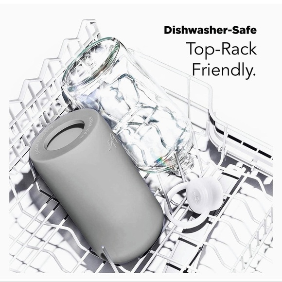 BKR glass reusable water bottle approximately 16 oz - Picture 9 of 11